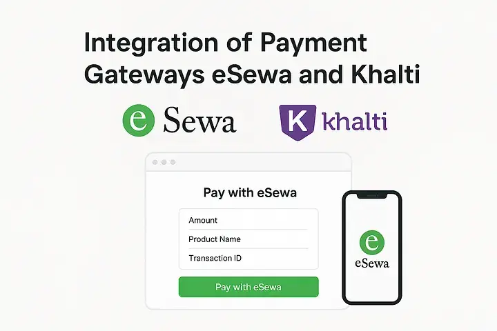 Integration of eSewa and Khalti Payment Gateways in Next.js 15 - Amrit ...